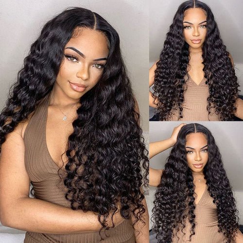 Super Easy Glueless Wig: Superlovehair Put On And Go Water Wave Wig - Superlovehair