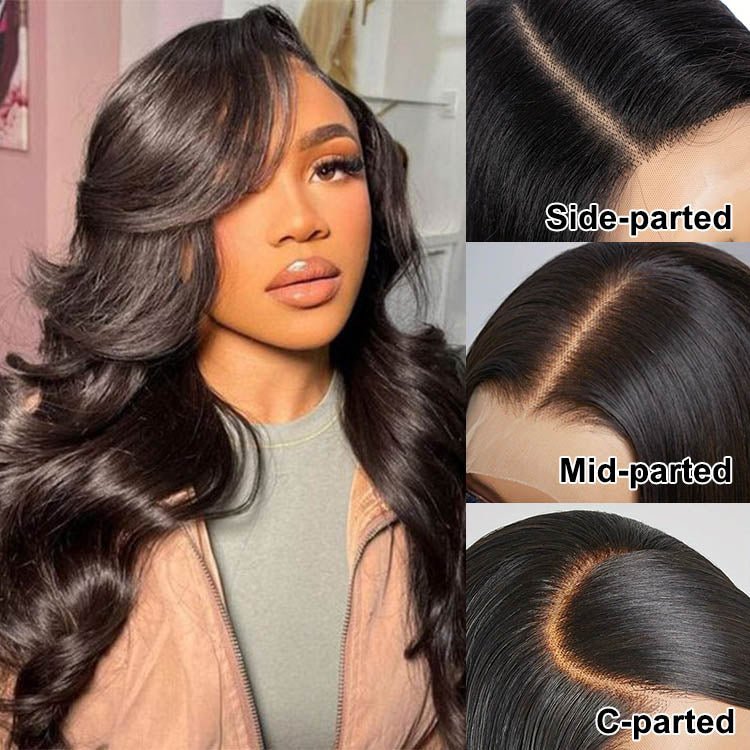13X4 Lace Frontal Body Wave Wig Human Hair - Superlovehair