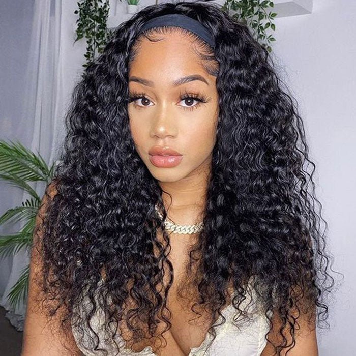4X4 Lace Closure Wig Water Wave Human Hair Wet and Wave Peruvian Hair - Superlovehair