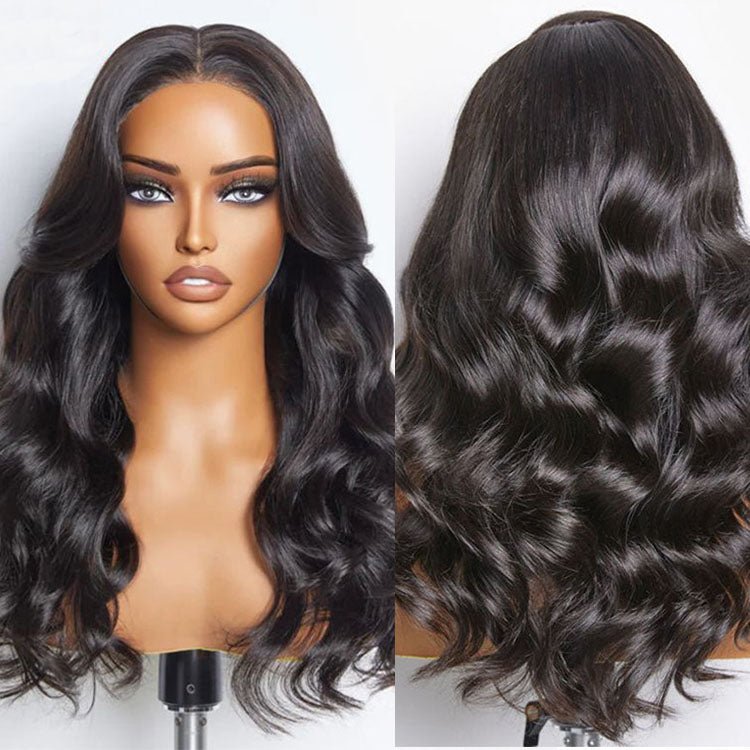 Glueless 4x4 Lace Closure Wigs Body Human Hair - Superlovehair