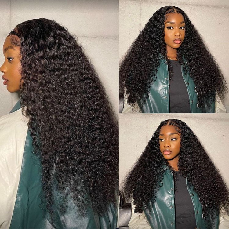 Glueless 4X4 Lace Curly Wig Human Hair Wigs - Superlovehair