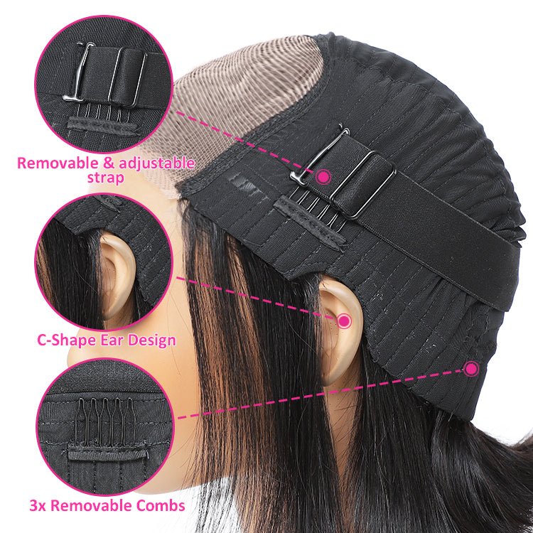 Glueless Max - cap Superlove Wear Go Pre - Cut 5X7 Straight Wig - Superlovehair