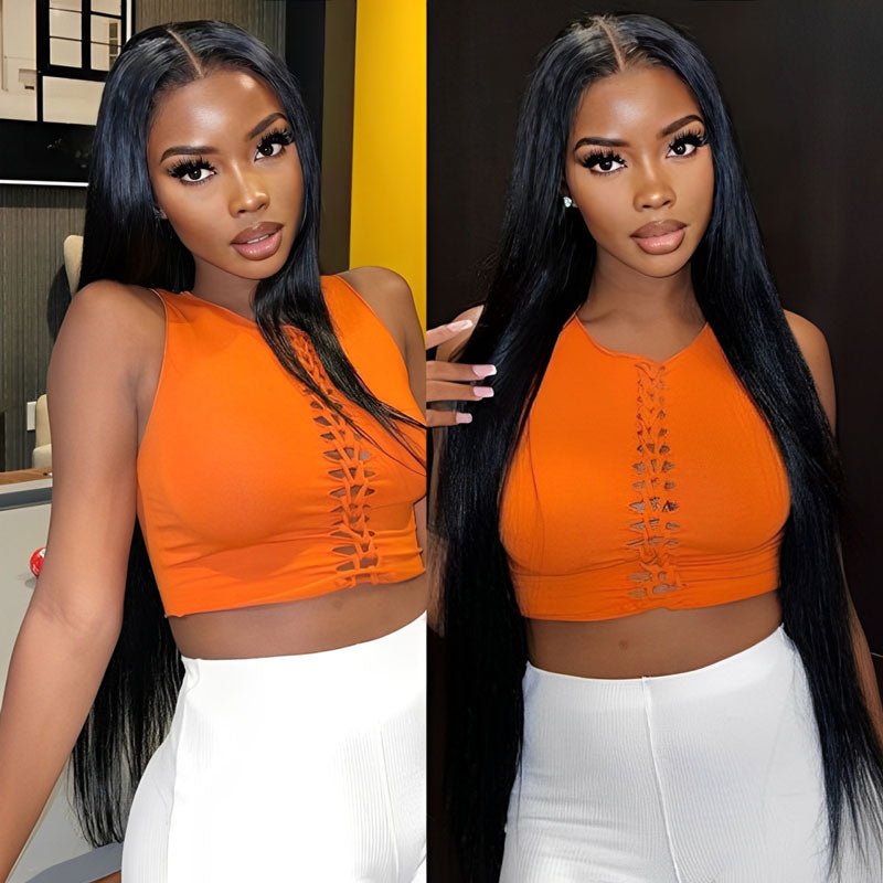 Lightning Deal 13x4 Lace Frontal Wigs Straight Hair - Superlovehair