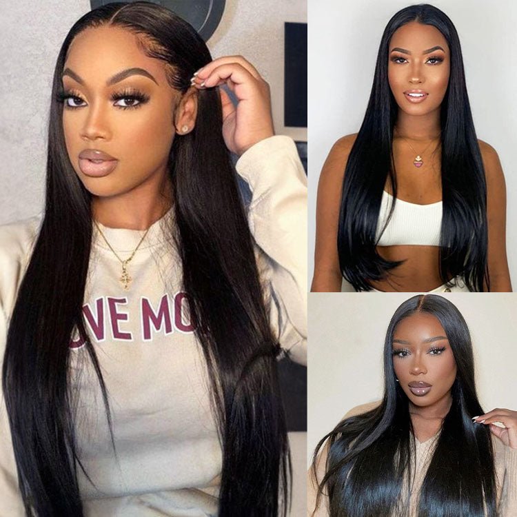 ReadytoGo 13x6 HD Transparent Lace Frontal Straight Wigs - Superlovehair