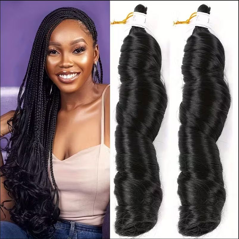 Women's Crochet Hair Extensions synthetic braiding hair, Easy to Install Crochet Braids for All Hair Types - Superlovehair
