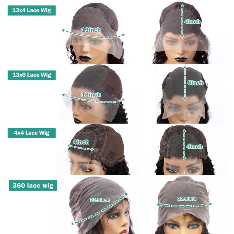 360 Hd Transparent Lace Front Straight Wigs with Baby Hair in Natural Color - Superlovehair