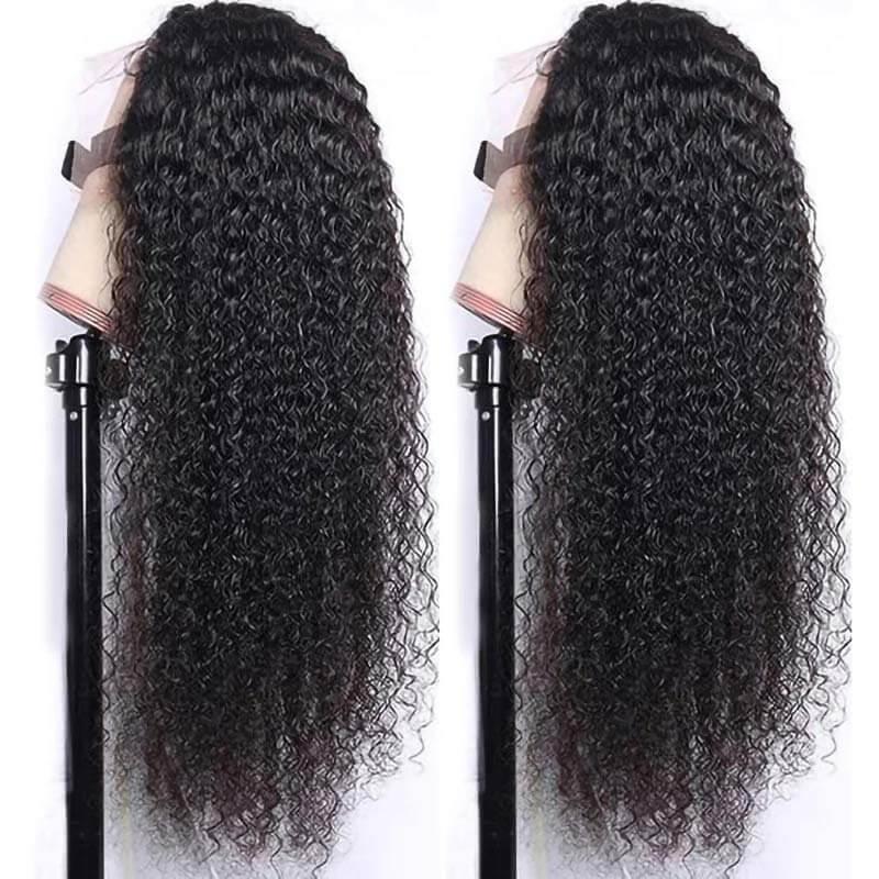 4X4 Lace Closure Wig Water Wave Human Hair Wet and Wave Peruvian Hair - Superlovehair