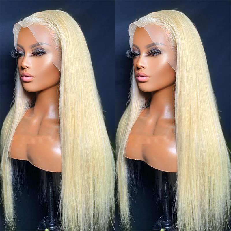 Blonde 613 Lace Front Wig 13X4 Ear to Ear Lace Wig Straight Human Hair Superlove Hair - Superlovehair