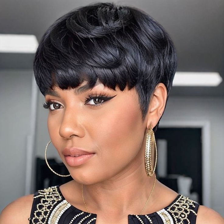 Flash Sale | ReadytoGo Pixie Cut Glueless Human Hair Wig Hot Boss Lady Hairstyle - Superlovehair