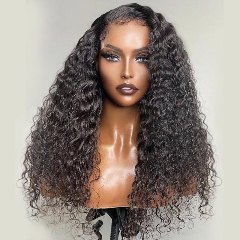 Glueless 4X4 Lace Closure Deep Wave 100% Remy Wig - Superlovehair