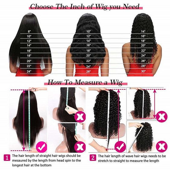 Glueless Water Wave 13x4 Frontal Lace Wig Full Volume 100% Human Hair ...