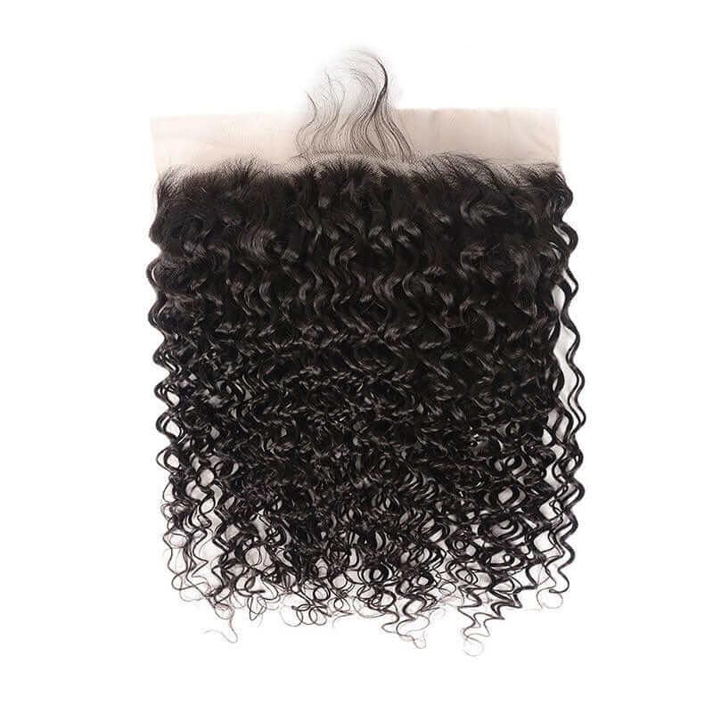 Water Wave Pre Plucked Lace Frontal Closure 100% Remy Human Hair Ear To Ear Closure - Superlovehair